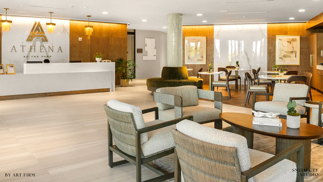 Turnkey Art Consulting for Wellness-Focused Luxury Condominiums in Nashville: Athena at the Park by Art Firm
