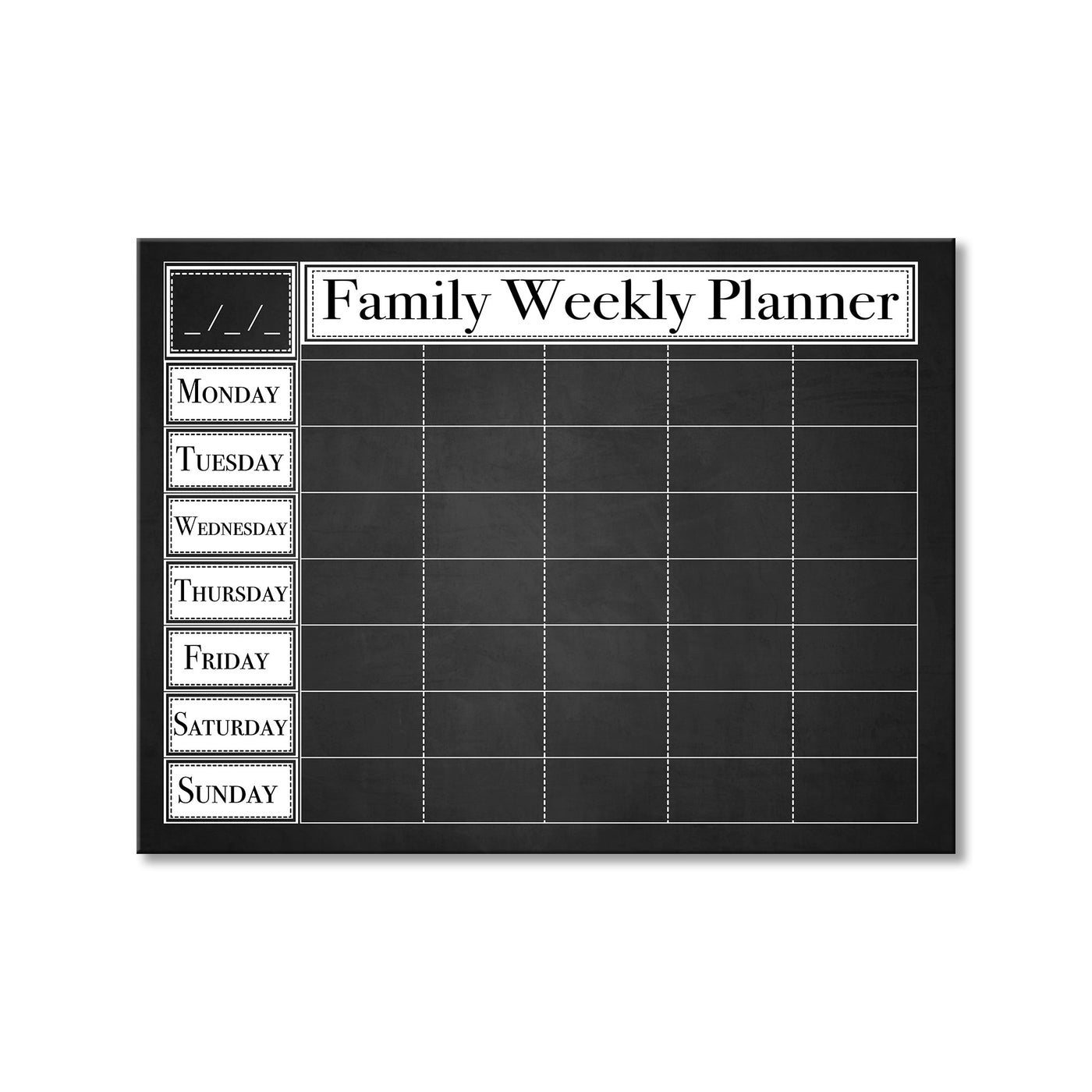 Family Weekly Calendar
