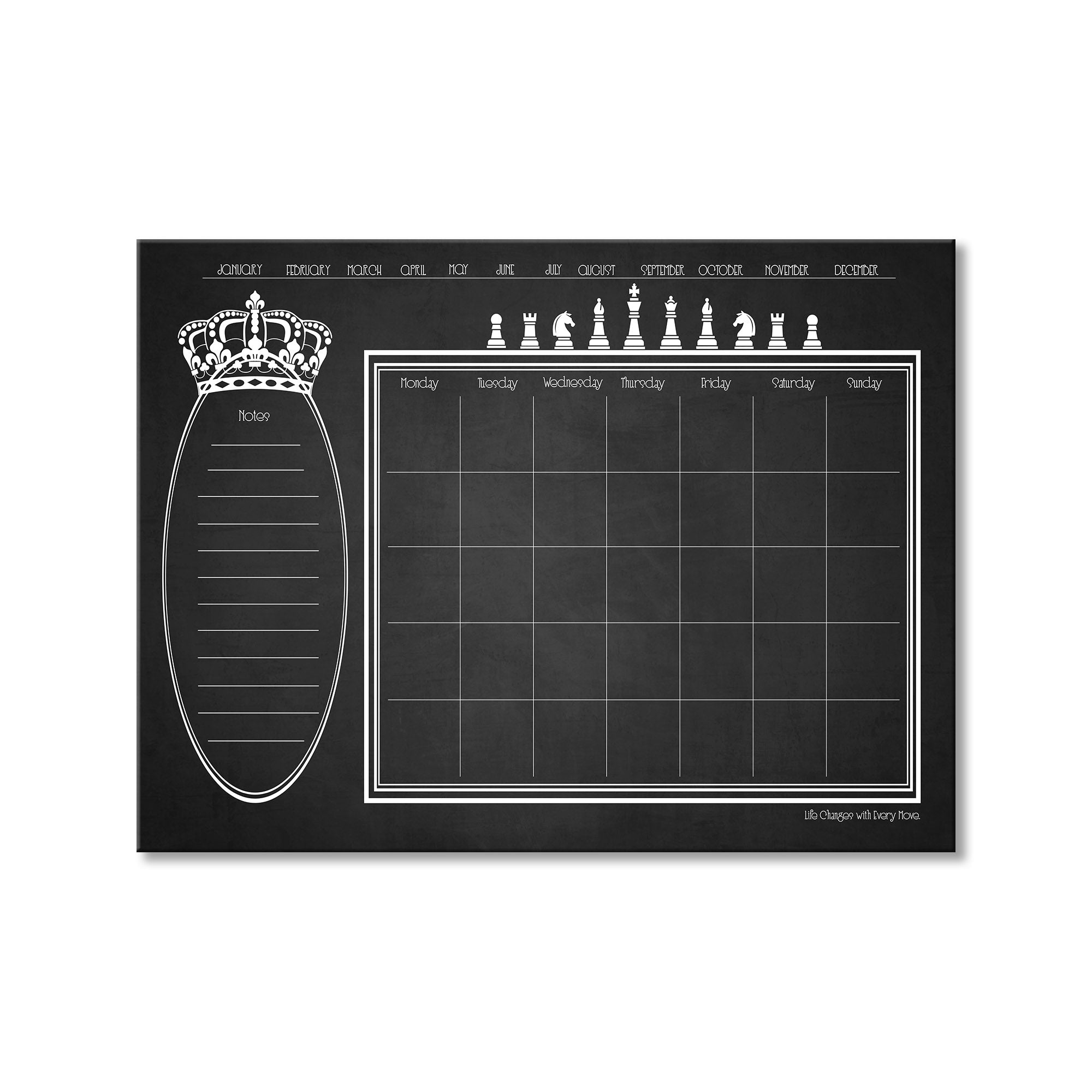 Regal Monthly Calendar |R2H Methods | Art Firm
