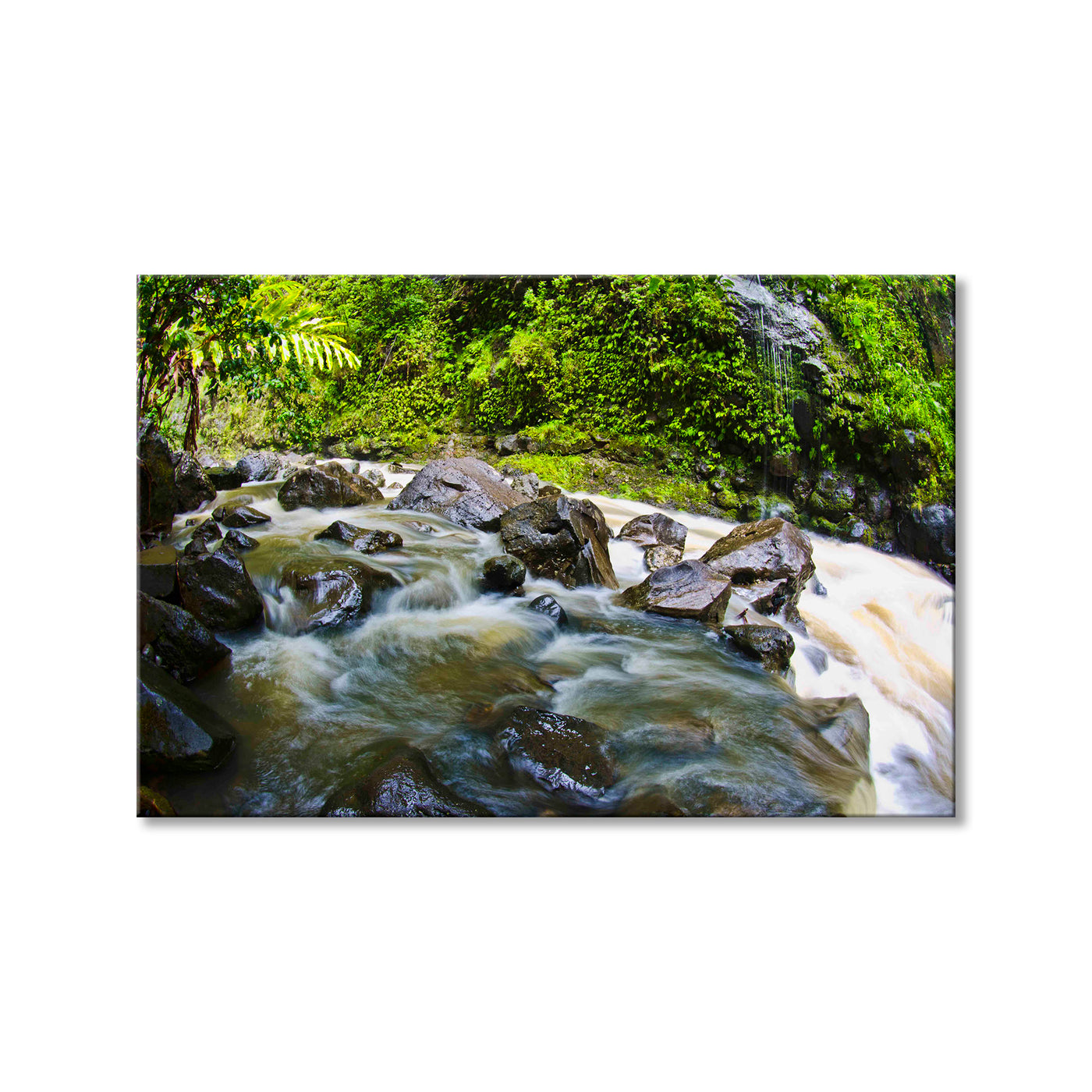 Maui Rocky Waterfall