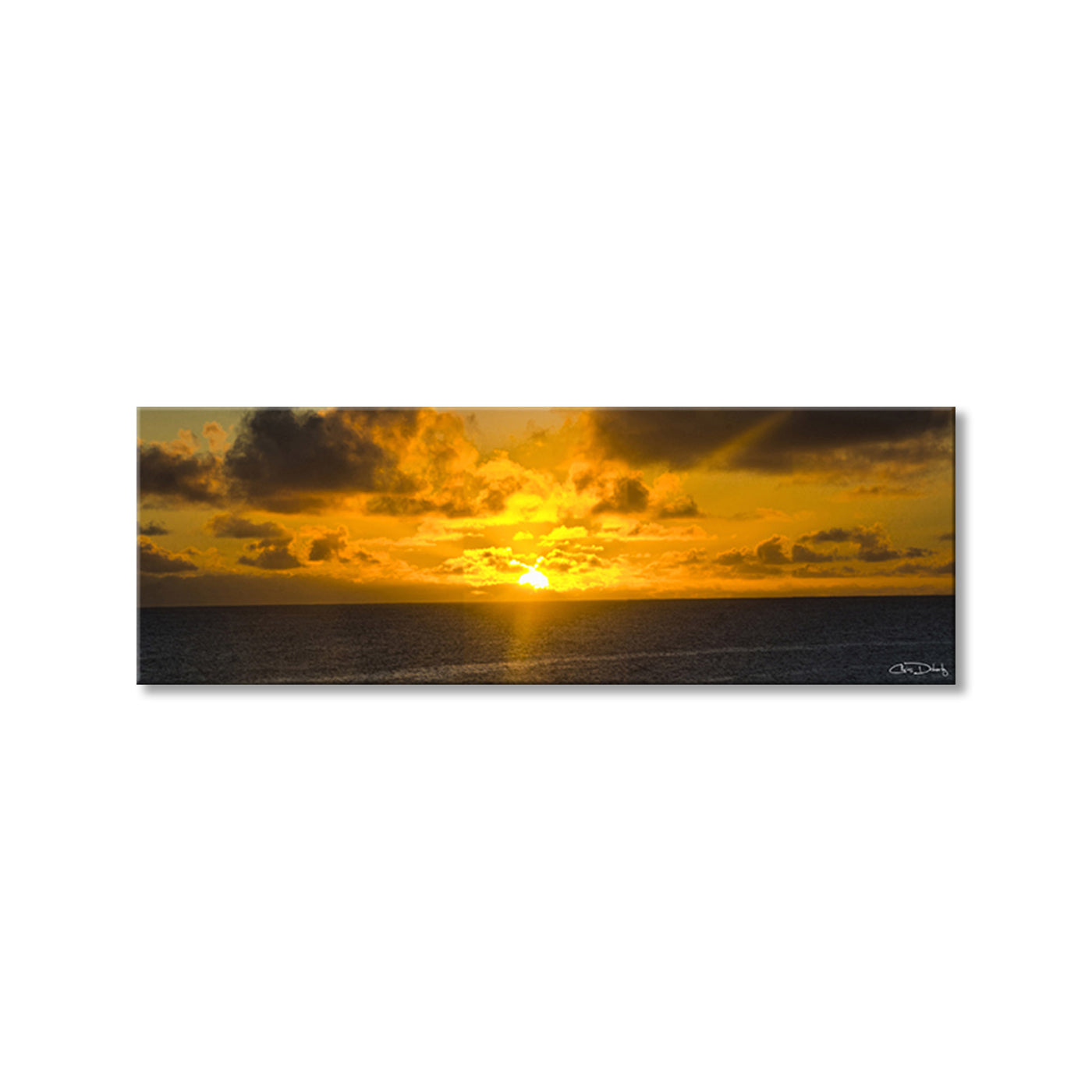Niue Orange Sunset