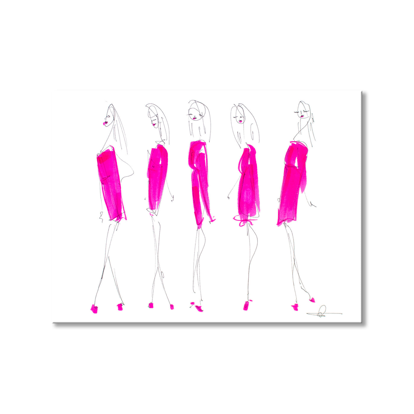 Five in Fuchsia