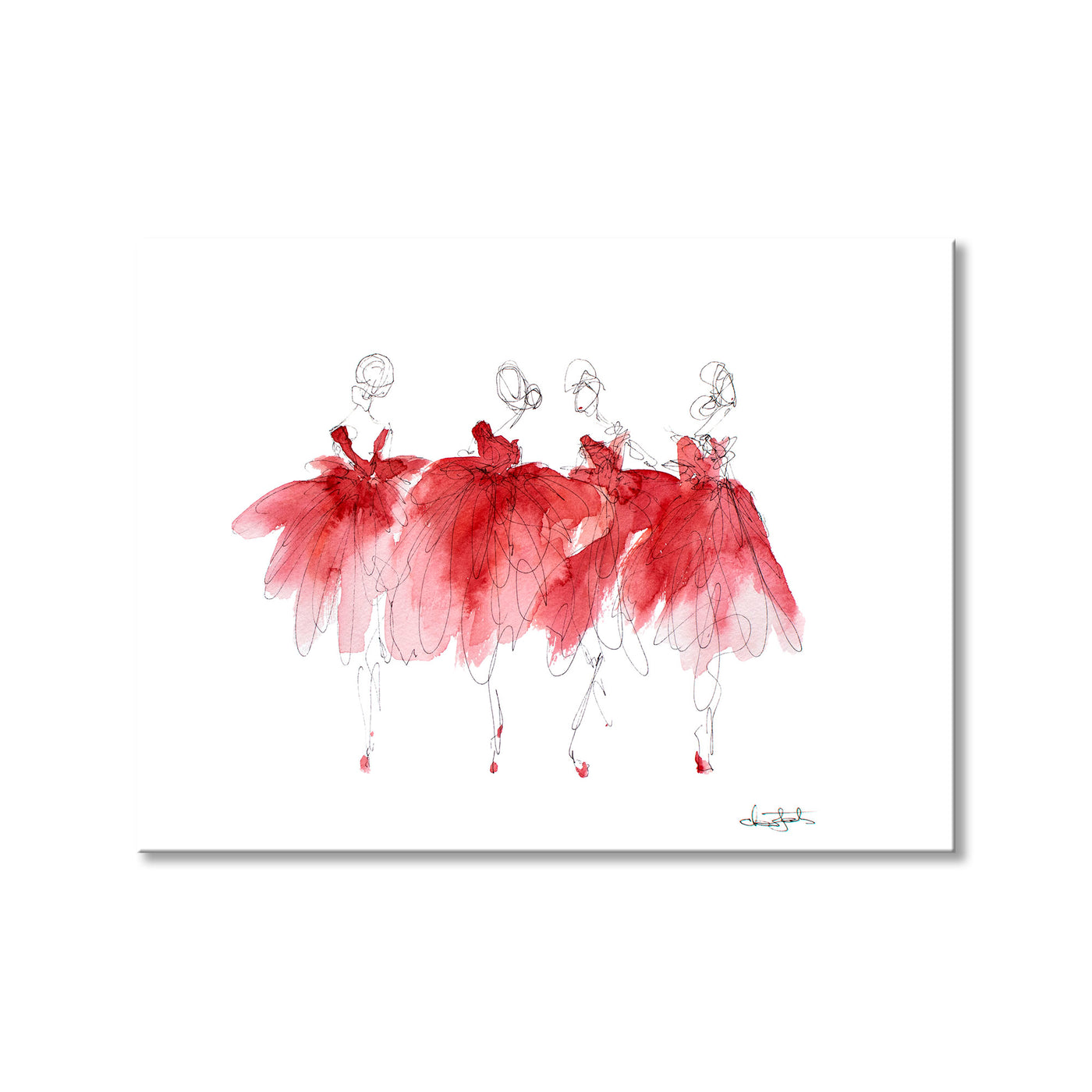 Ballerinas in Waiting