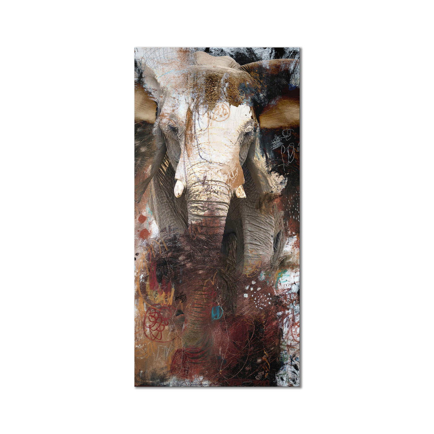 Saddle Ink Elephant III