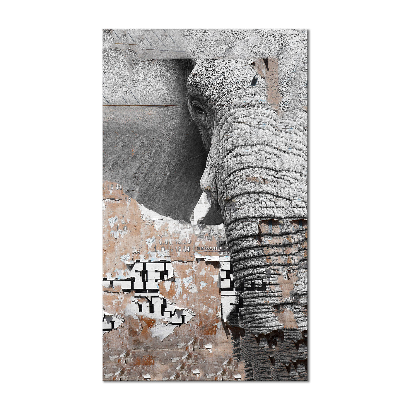 Saddle Ink Elephant VIII