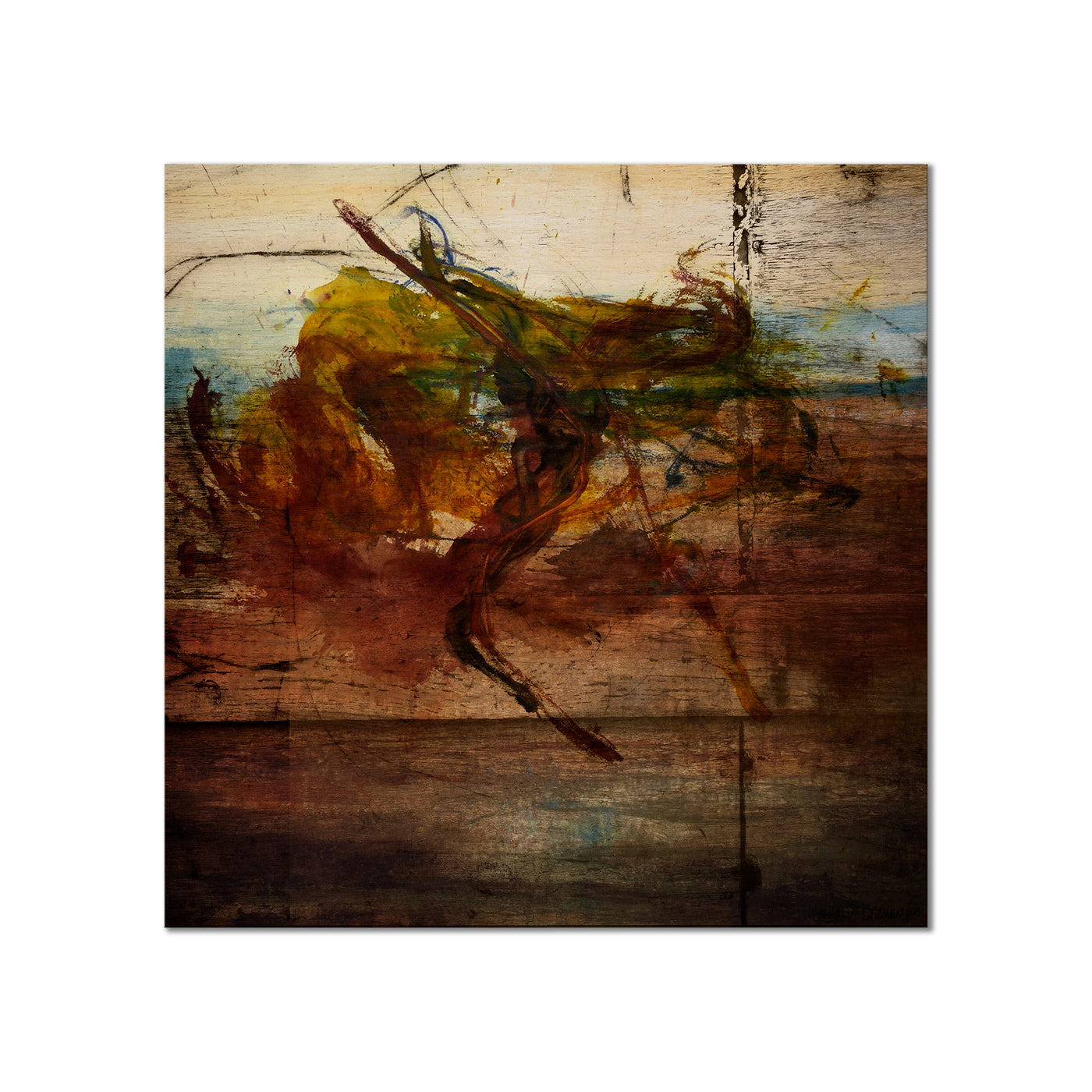 Earth Tone Abstract X