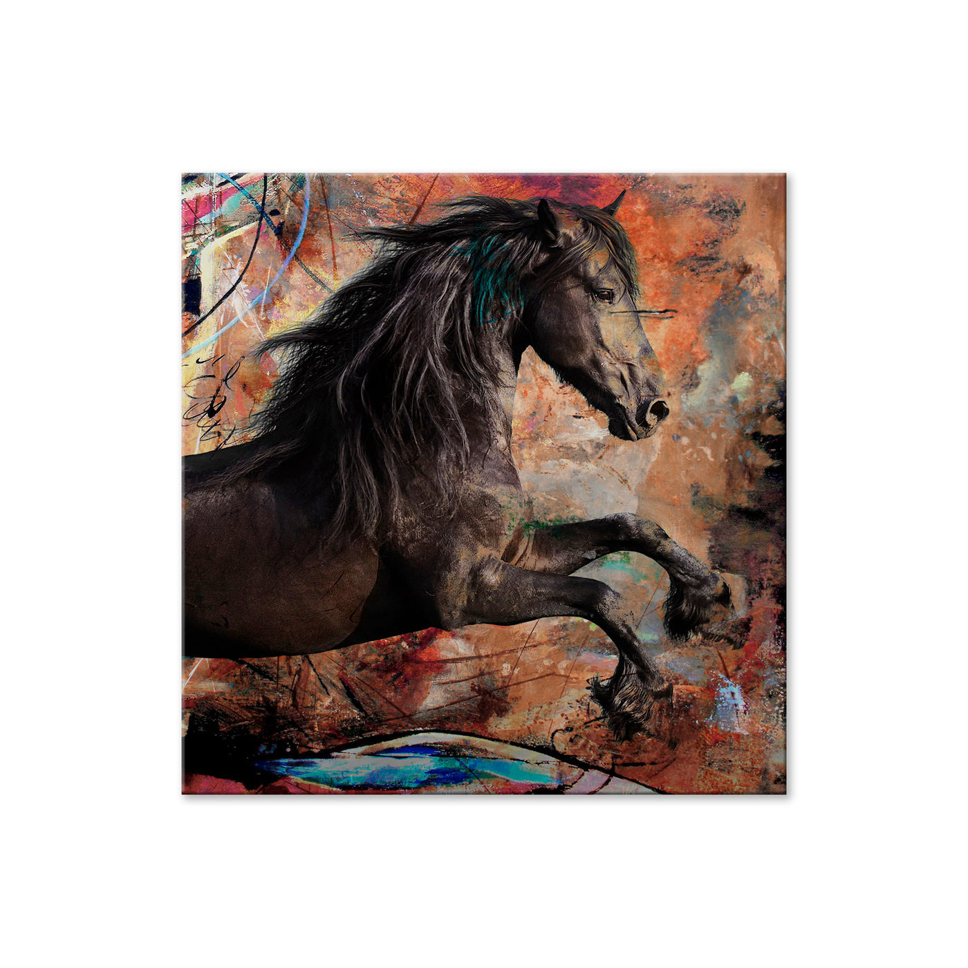 Equestrian Saddle Ink II