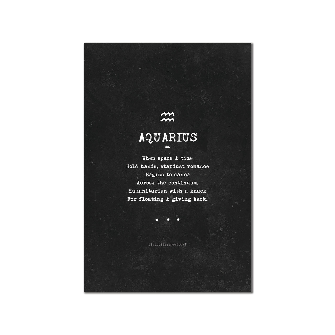 Zodiac - Aquarius