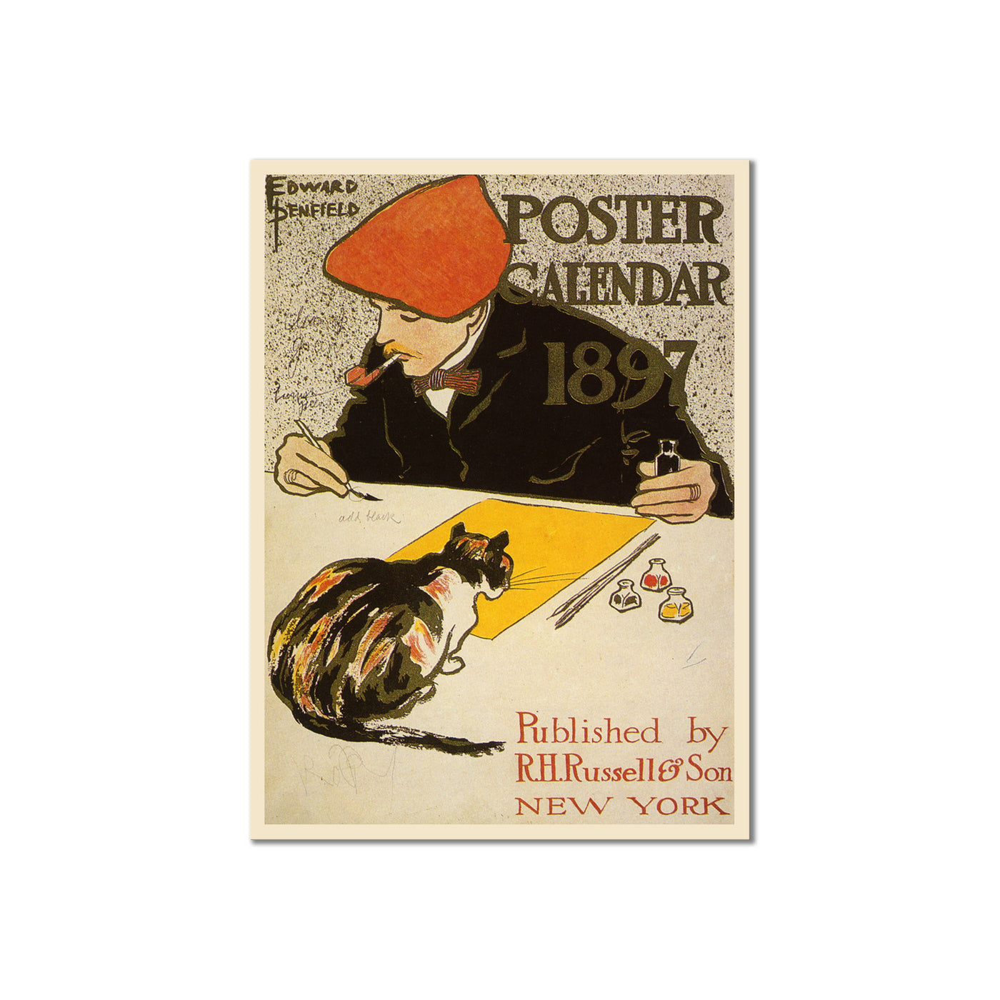 Poster Calendar 1897