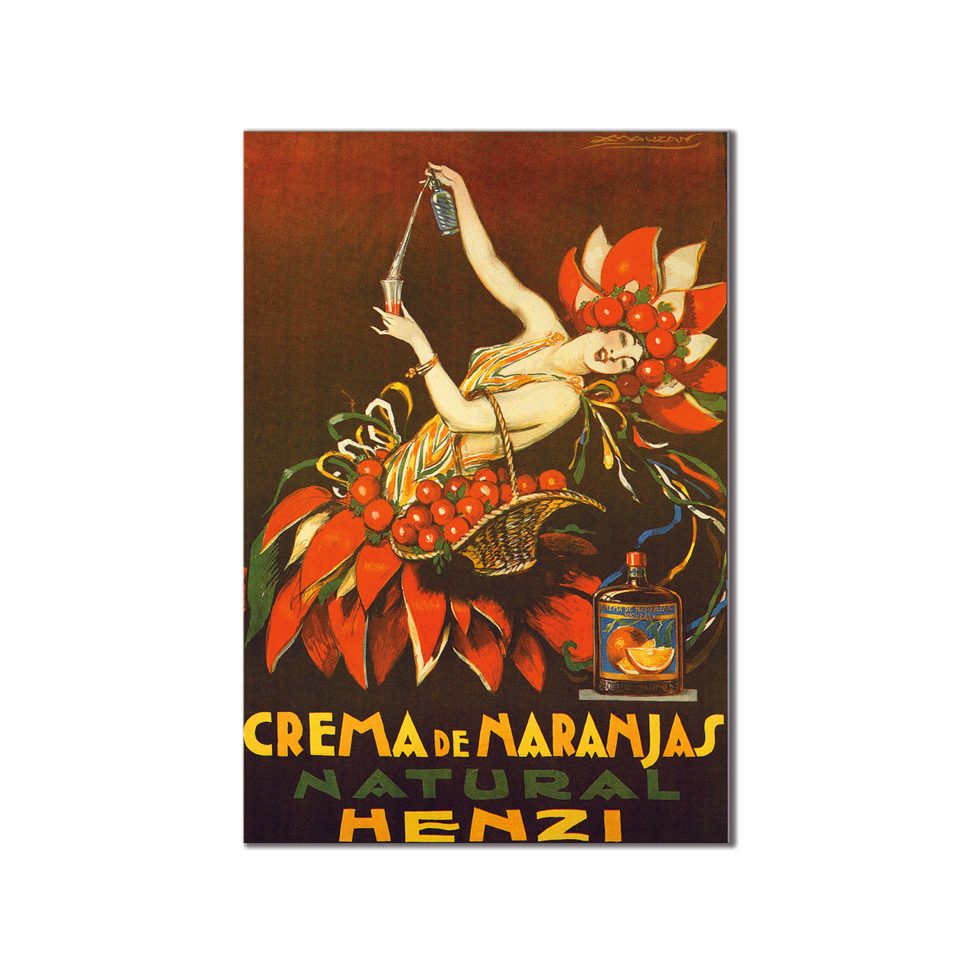 Crema de Naranjas Natural Henzi