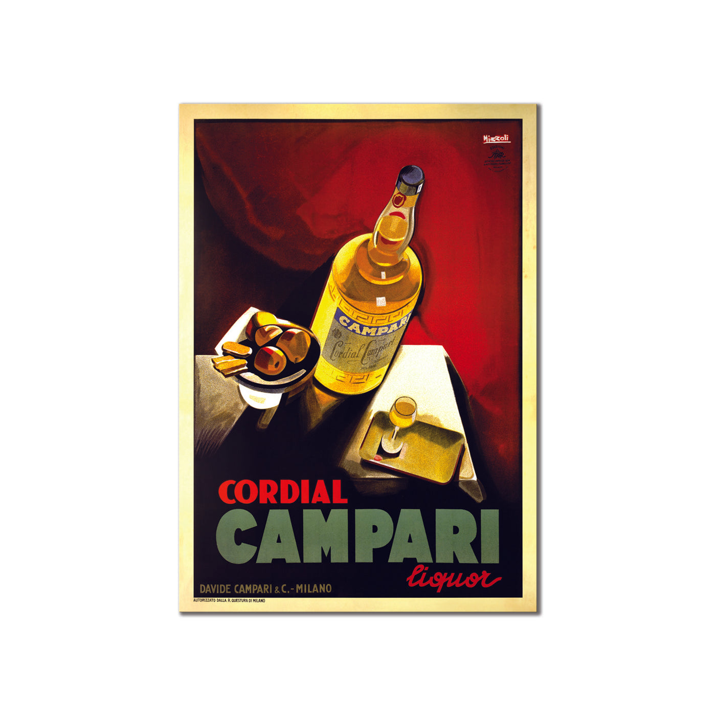 Cordial Campari Liquor