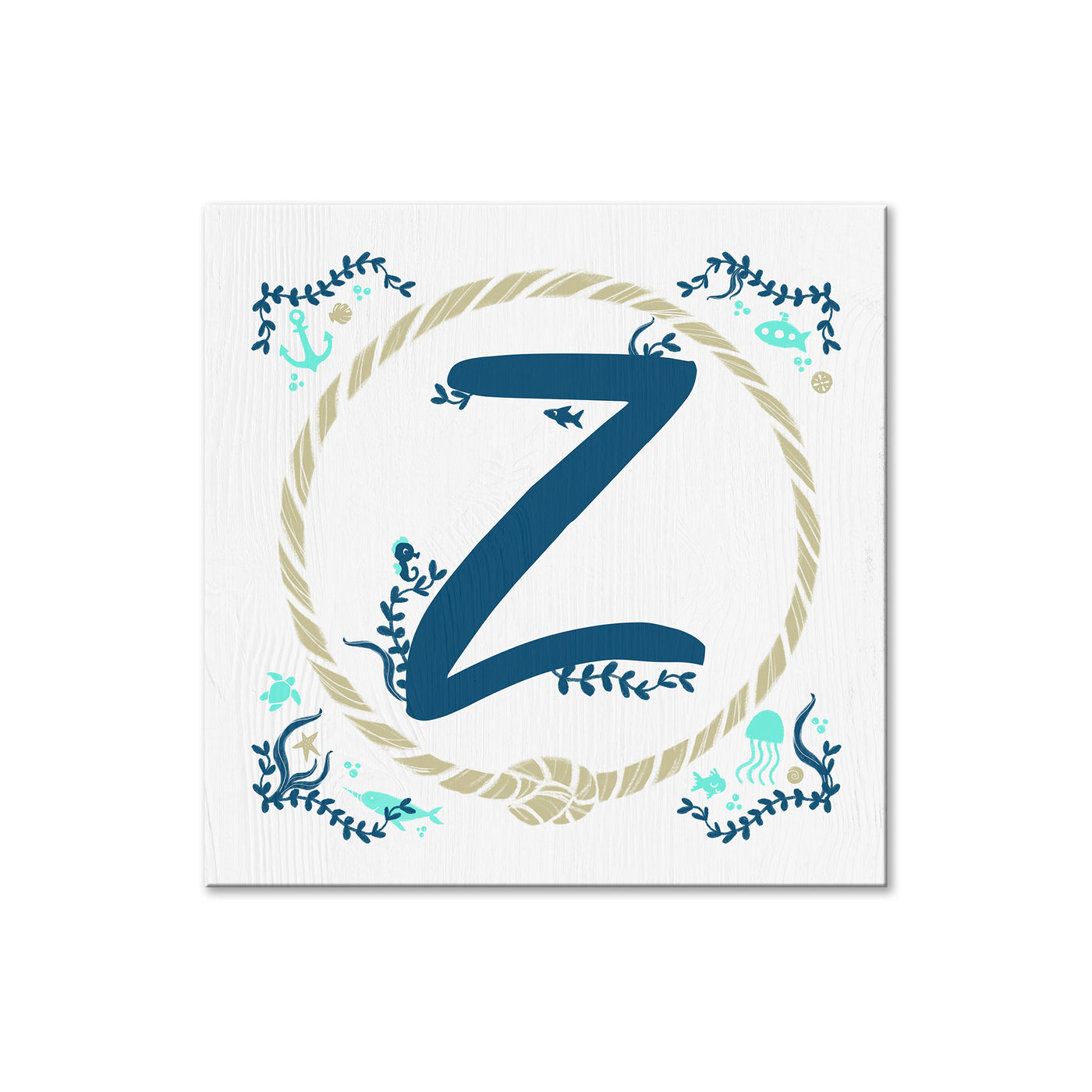 Sea Monogram -  Z