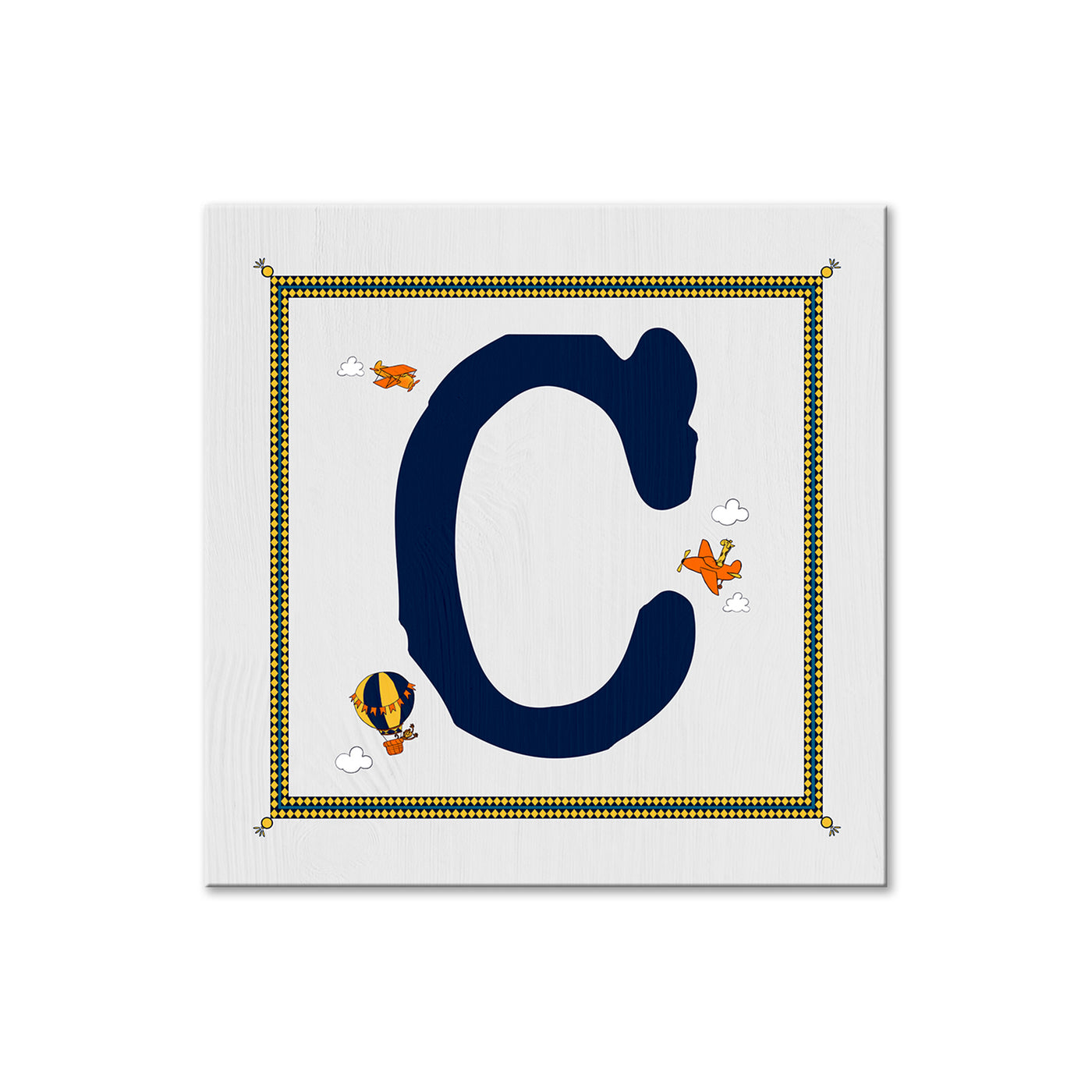 Travel Monogram -  C