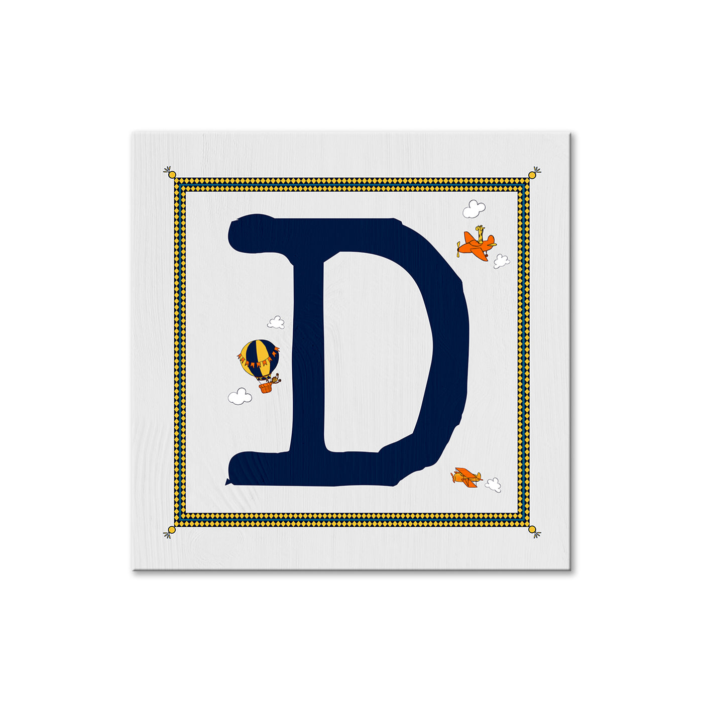 Travel Monogram -  D