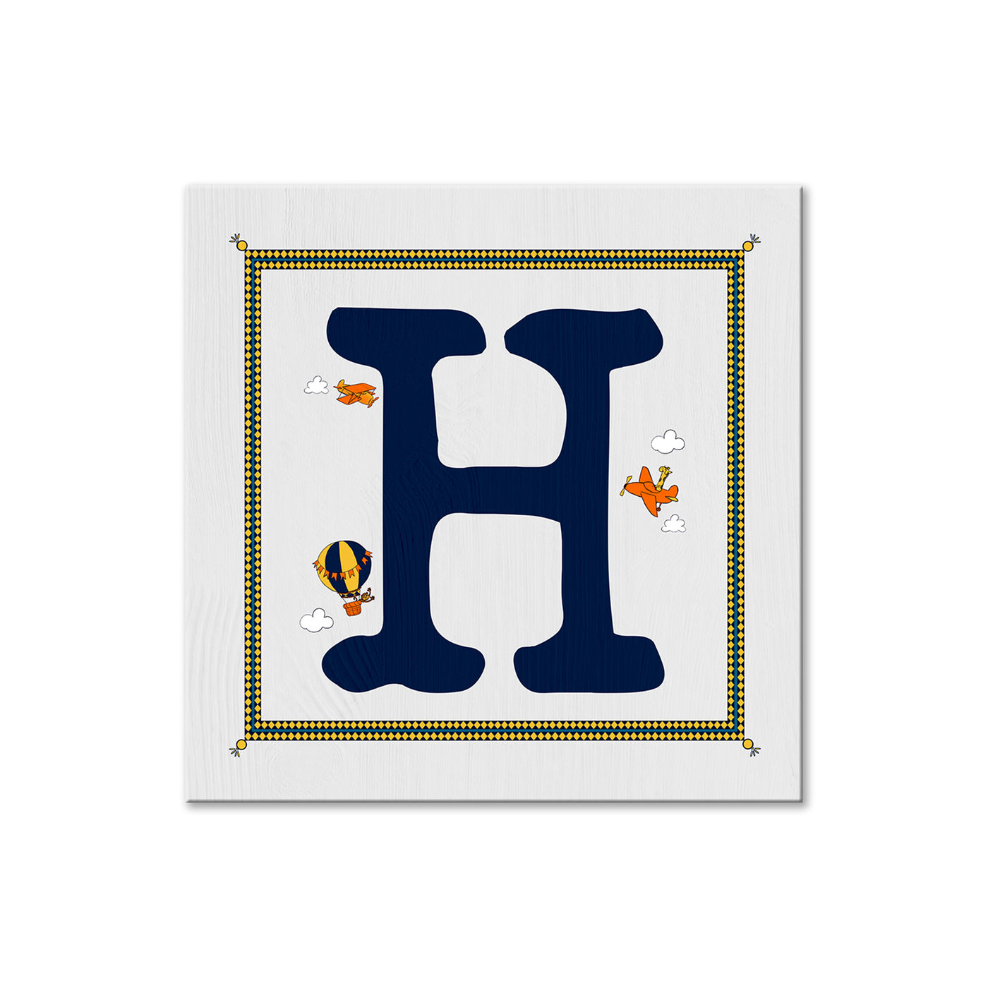 Travel Monogram -  H