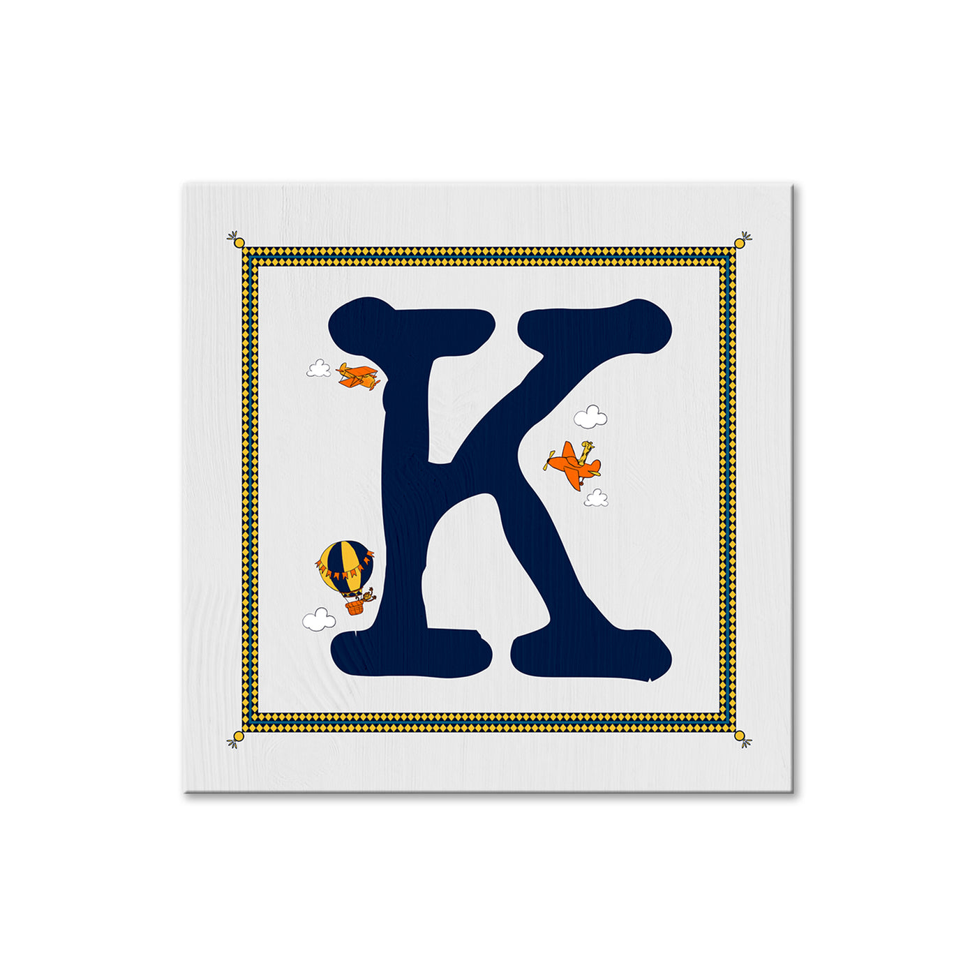 Travel Monogram -  K
