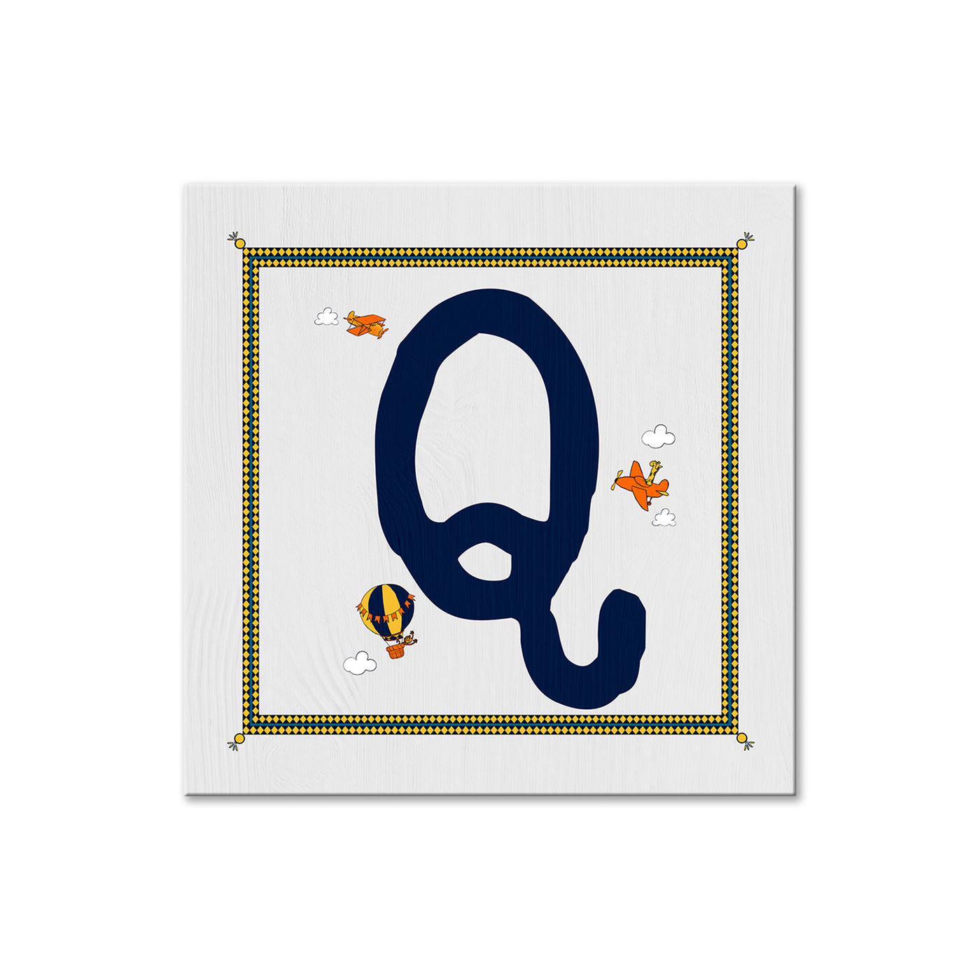 Travel Monogram -  Q