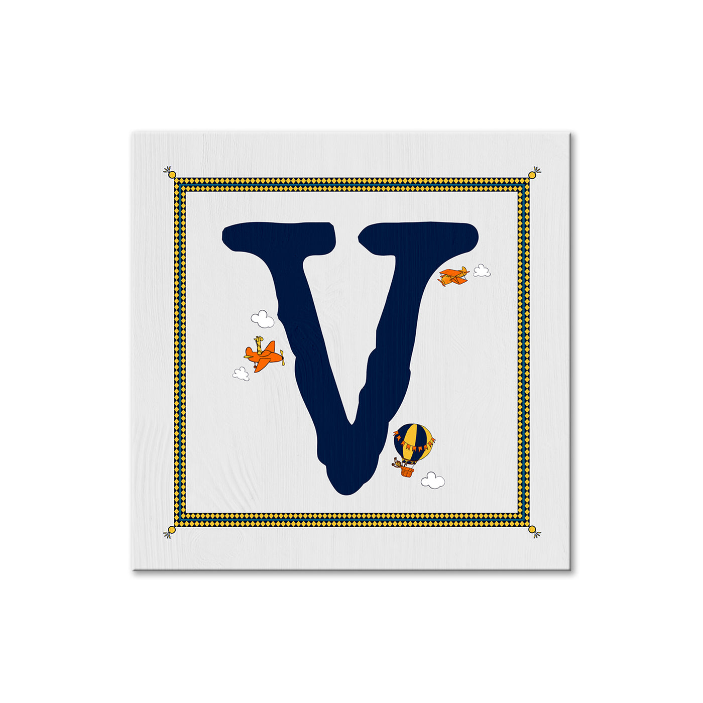 Travel Monogram -  V