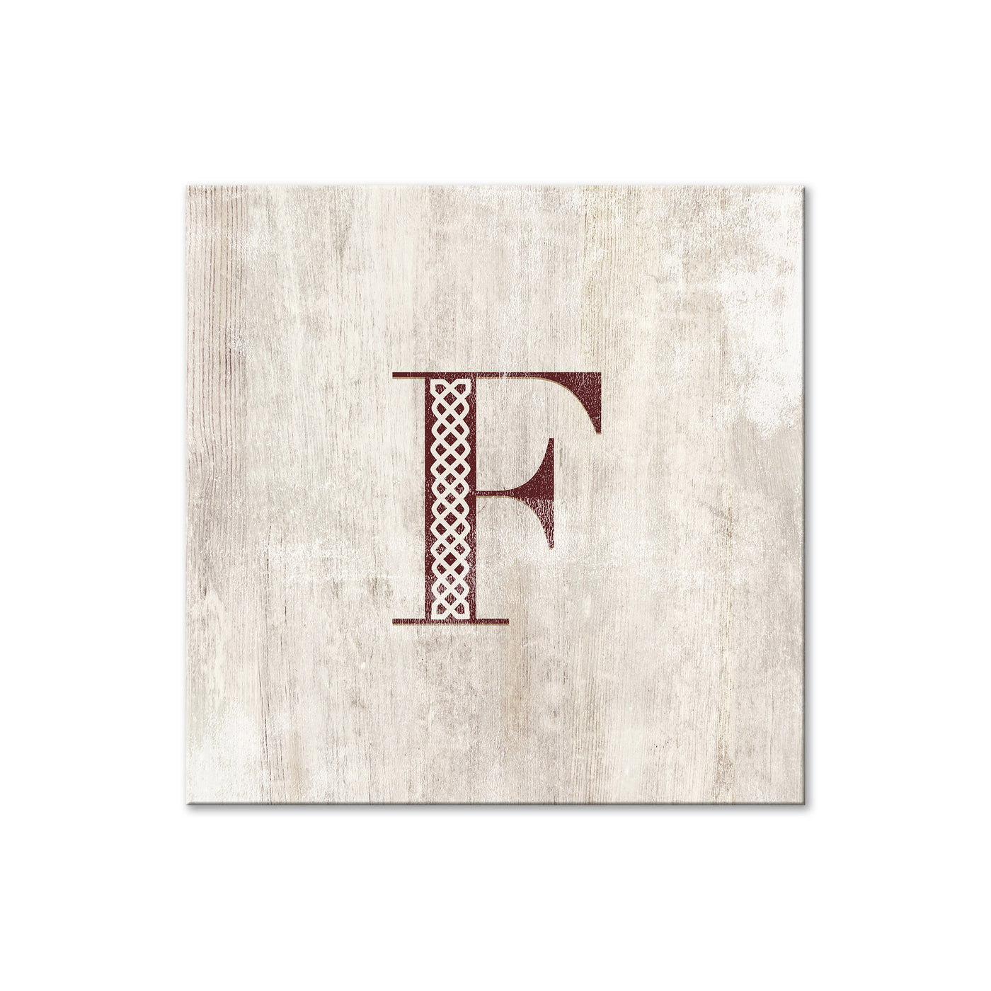 Shabby Chic Monogram - F