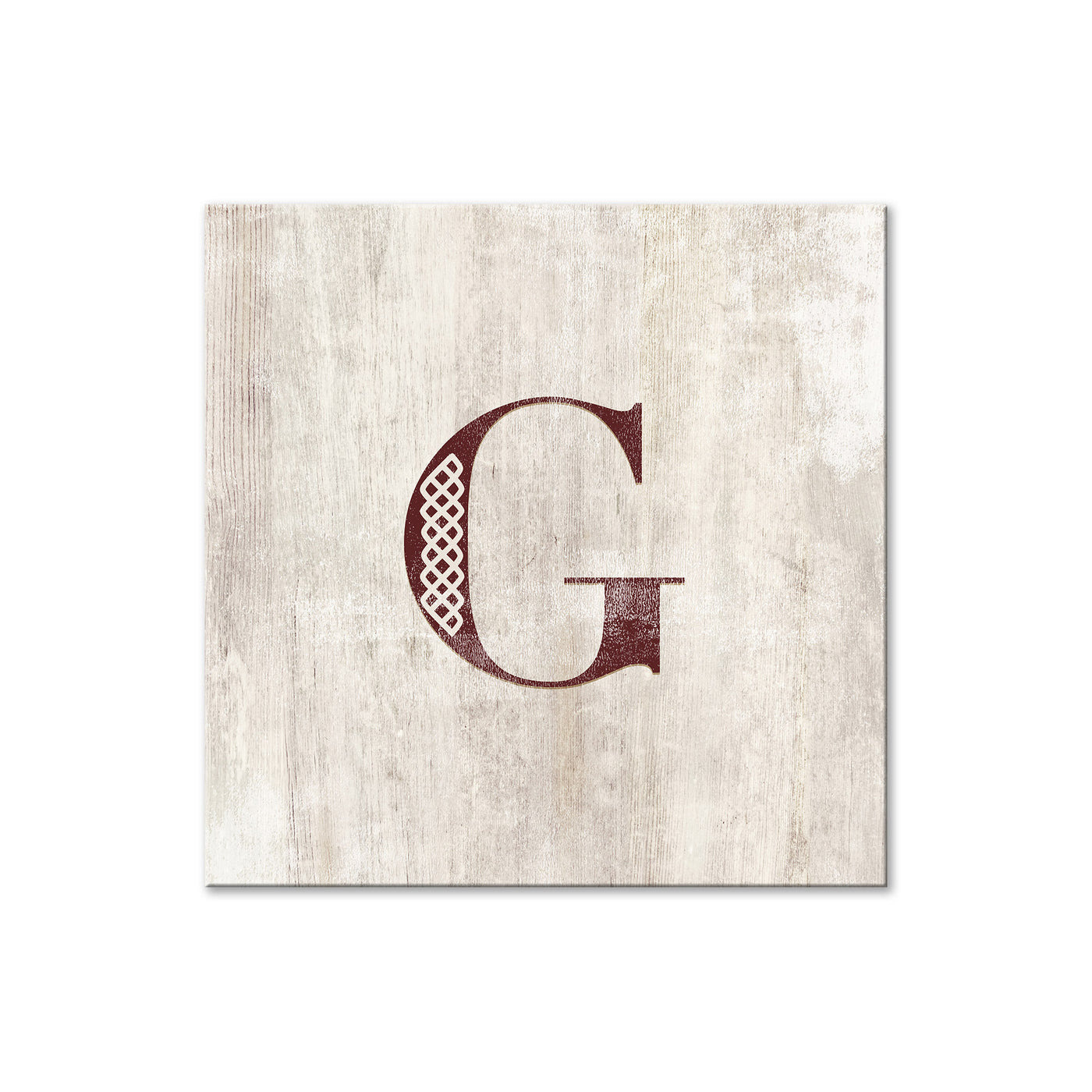 Shabby Chic Monogram - G