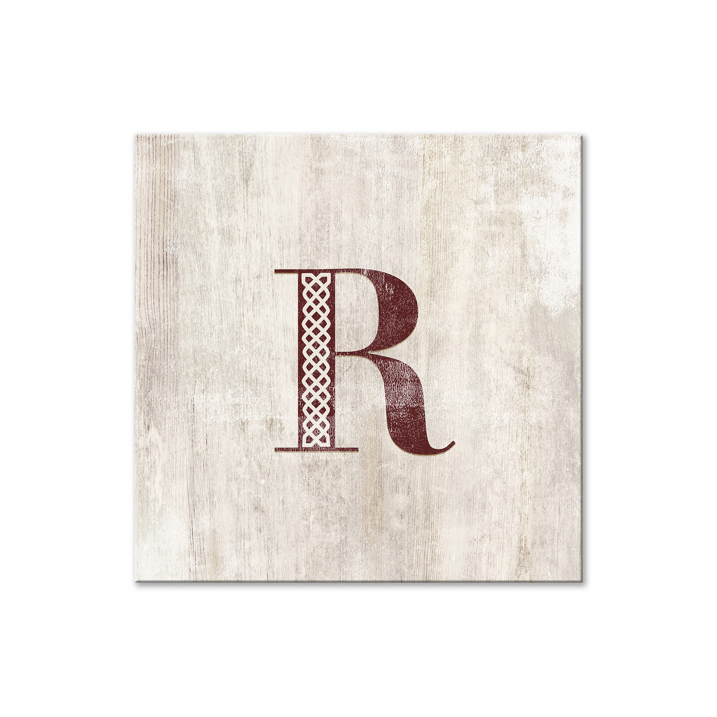 Shabby Chic Monogram - R