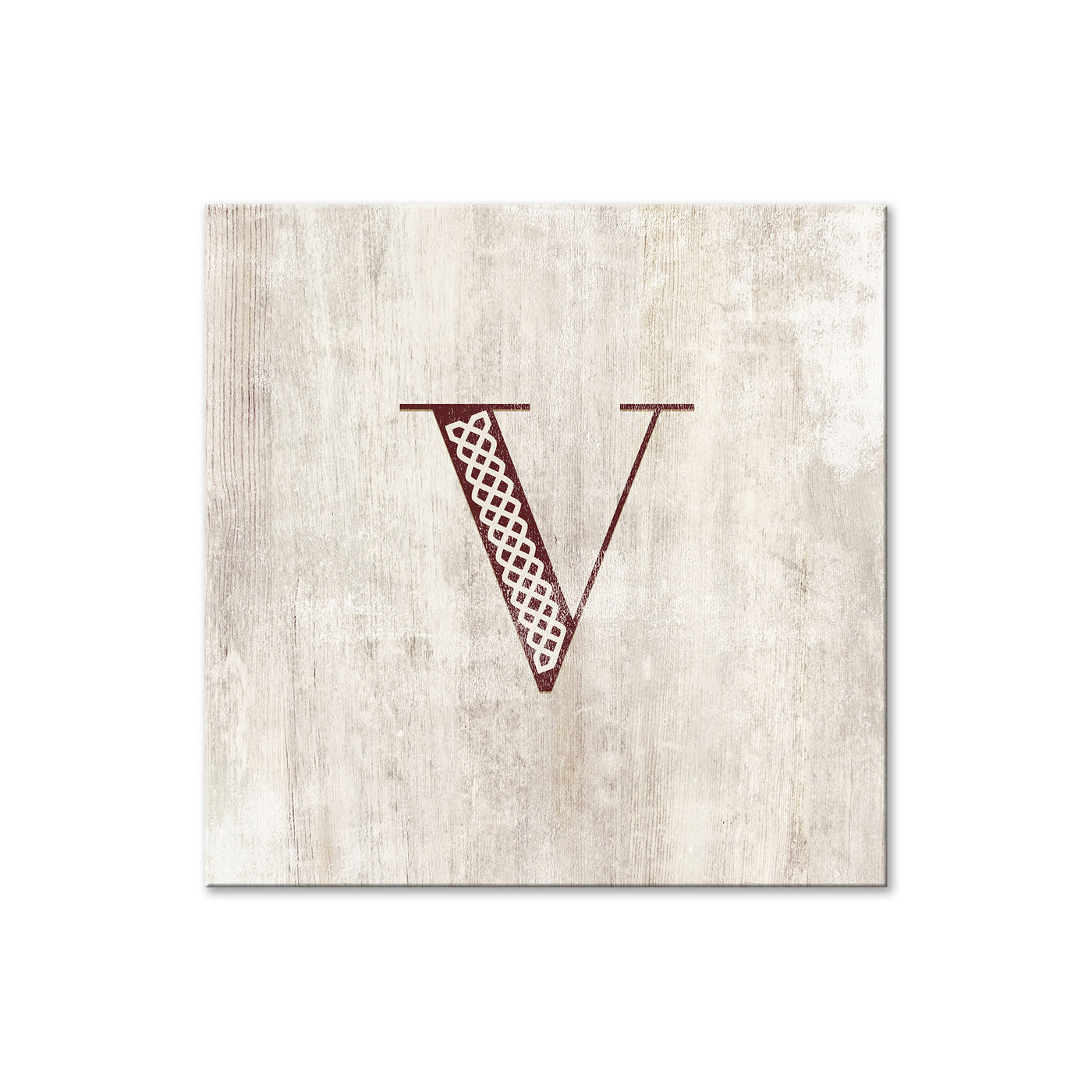 Shabby Chic Monogram - V